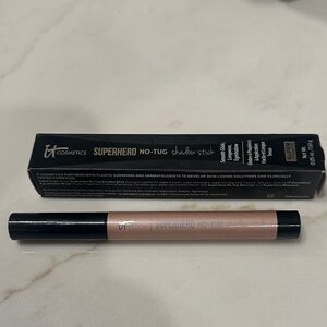 Set of 2 IT Cosmetics Superhero No-Tug Shadow Sticks in Sill Armor